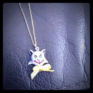 Pretty cat necklace